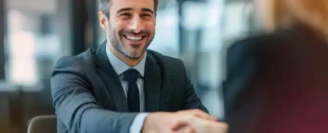 PCS Loan approval handshake
