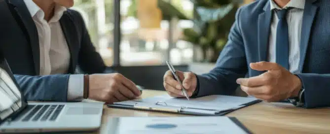 Business owner comparing term loans and lines of credit to understand which financing option best suits their company’s needs